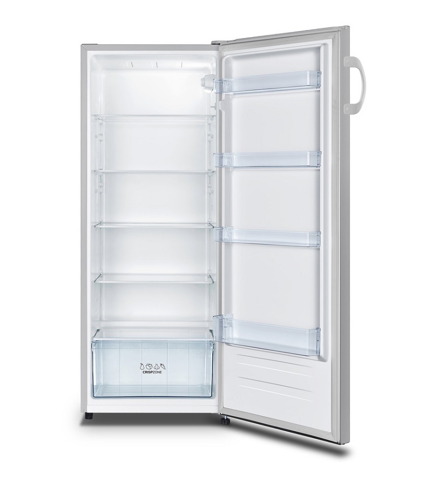 Jednodveřová chladnička Gorenje R4142PS, šedá, úsporný a tichý chod