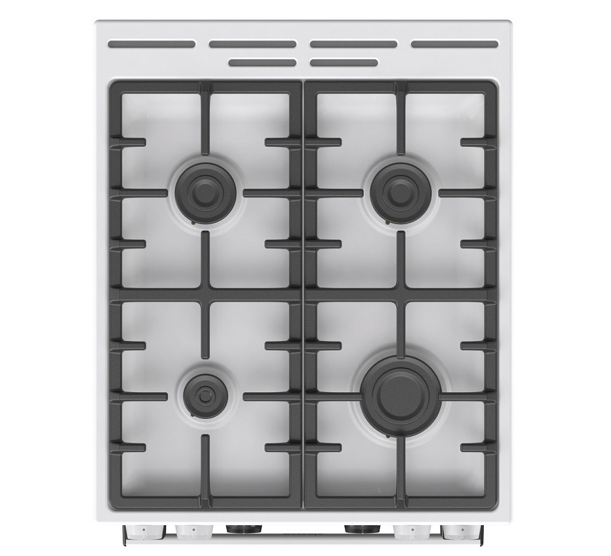 Sporák Gorenje GKS5C75WF, bílá, BigSurface