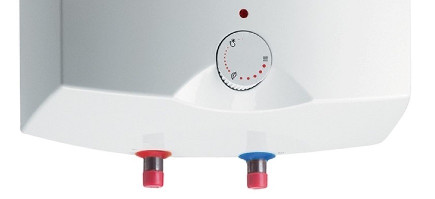 Ohřívač vody Mora TOM10N, bílá, detail