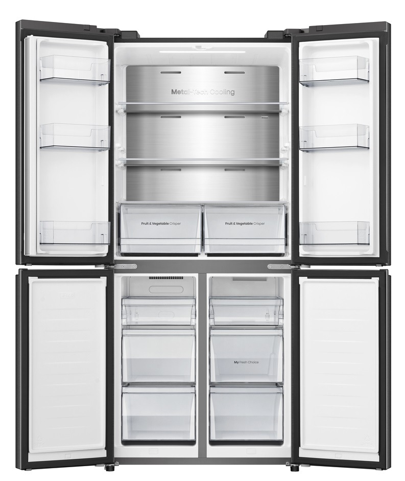 Americká chladnička Hisense RQ5P470SAFE, černá, Speciální zóna My Fresh Choice