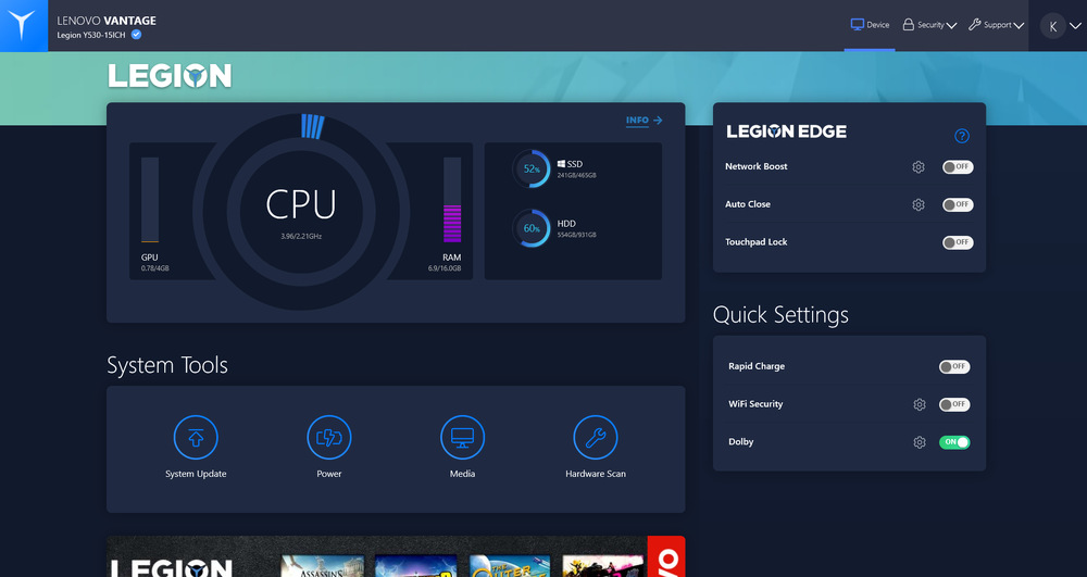 Lenovo IdeaPad Gaming 3-15IHU6
