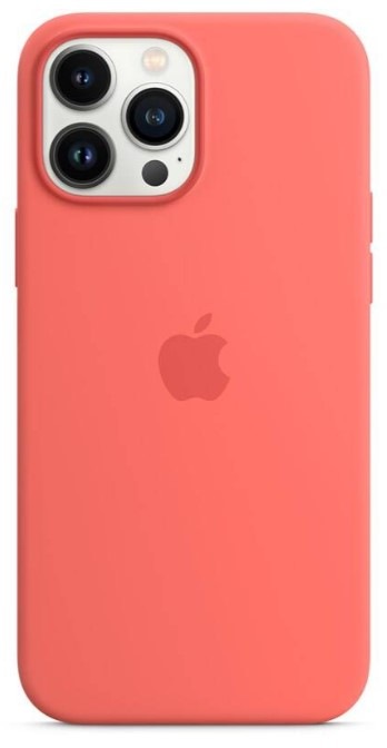 Apple Silicone Case s MagSafe pro iPhone 13 Pro Max, pomelově růžová