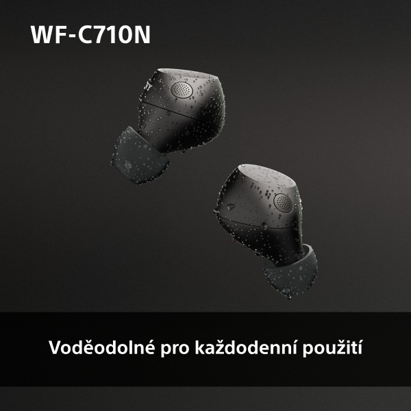 Sluchátka Sony WF-C710N Noise Cancelling - černá