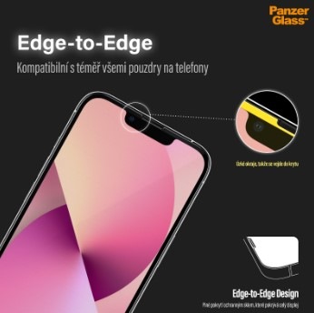 PanzerGlass Edge-to-Edge pro Apple iPhone X/Xs/11 Pro, černá