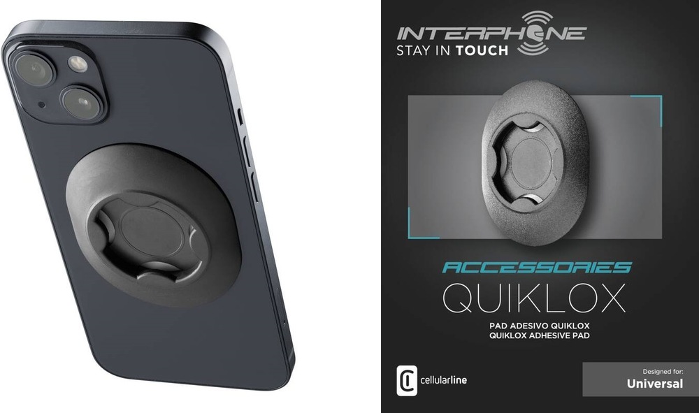 Adaptér Interphone pro držáky QUIKLOX (SMQUIKLOXPAD)