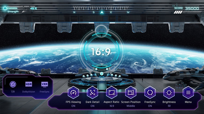 Televize Hisense 100E7NQ PRO, Game Bar