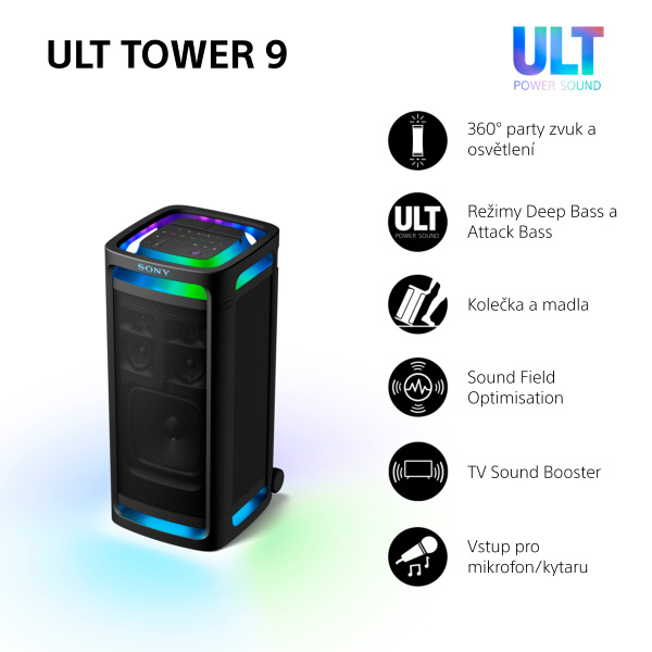 Party reproduktor Sony ULT TOWER 9