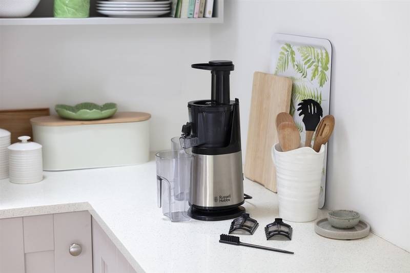 RUSSELL HOBBS 25170-56 Slow Juicer, černá/nerezová