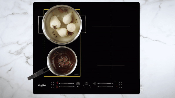 Varná deska Whirlpool WL B8160 NE, černá, funkce FlexiCook
