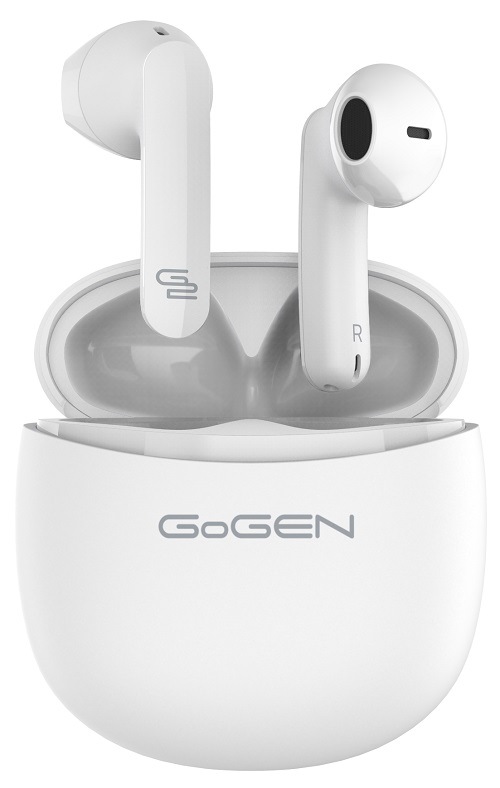 Sluchátka GoGEN TWS BAR evo 2, bílá