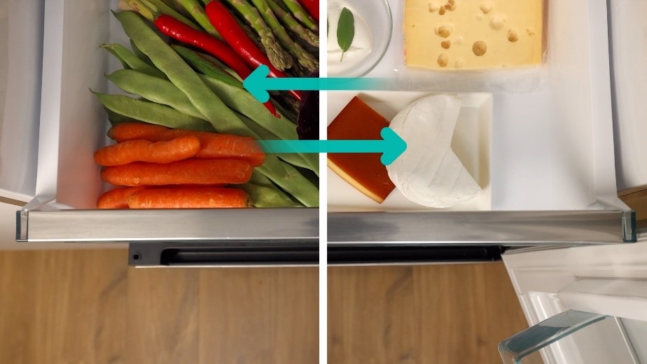 Gorenje chladnička NRK61C61X4WFE, nerez, konvertabilní zásuvka
