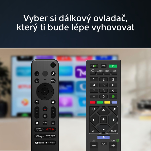 ovladač SONXR65X90L, televize Sony Bravia