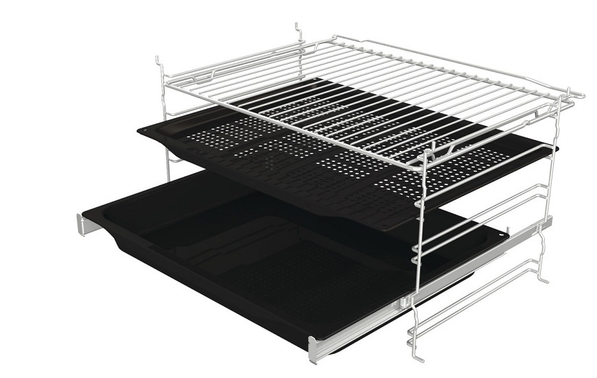 Vestavná trouba Gorenje BSAX6737E08BG, výsuvy