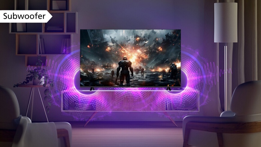 Televize JVC LT-55VGQ8435, subwoofer a dolby atmos