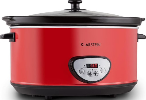 Klarstein Bankett Slow Cooker, červená