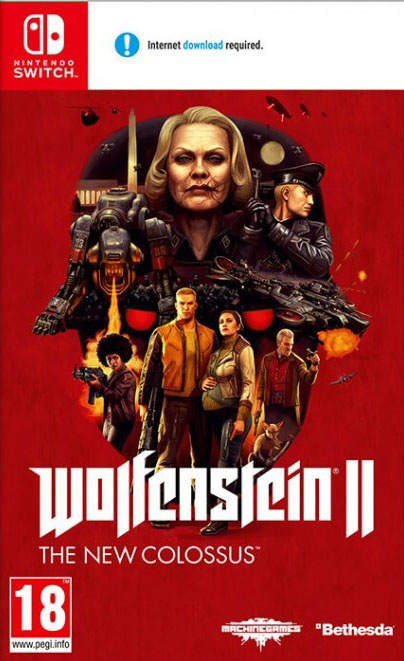 Wolfenstein II The New Colossus (Code in a Box)