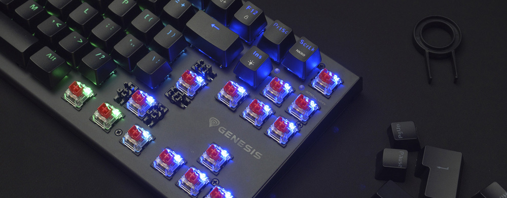 Genesis THOR 230 TKL RGB Outemu Red US (NKG-2165)