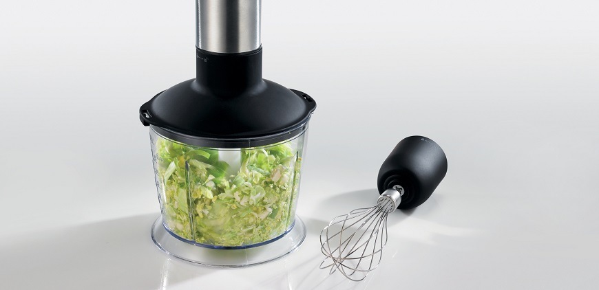 Ponorný mixér Gorenje HBC807QB, černý, Nádobka se sekáčkem