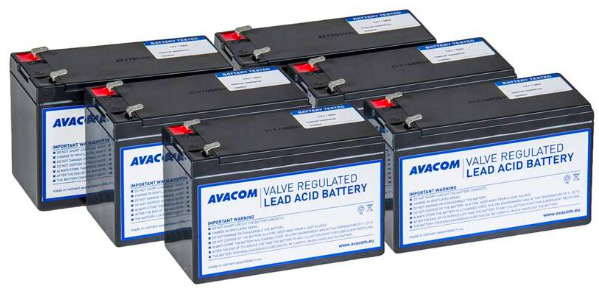 Bateriový kit Avacom RBP06-12090-KIT - baterie pro UPS