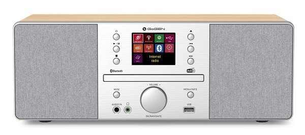 All-in-One Audio systém GoGEN IR 267BT-DAB, internetové rádio