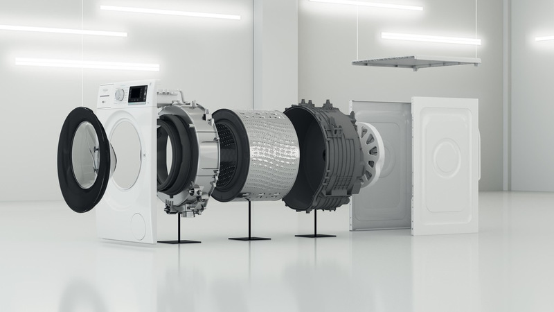 Pračka Whirlpool Supreme Silence W6X W845WB EE, bílá, ZEN motor
