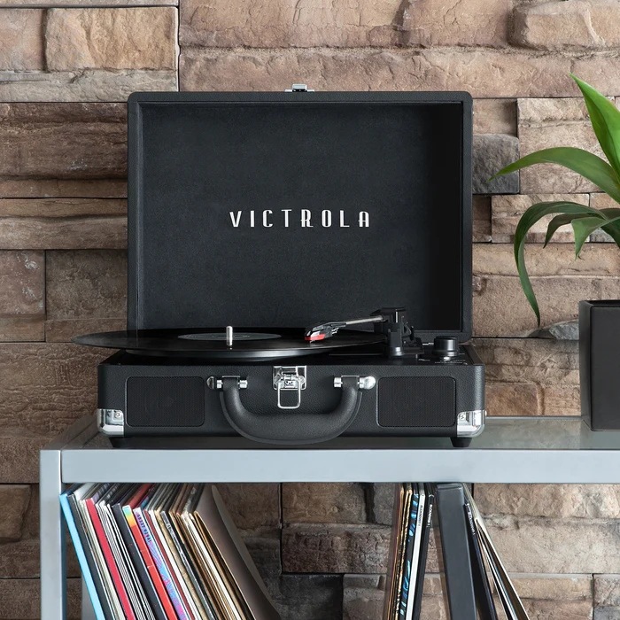Victrola VSC-400SB-DBR Journey+, tmavě hnědá