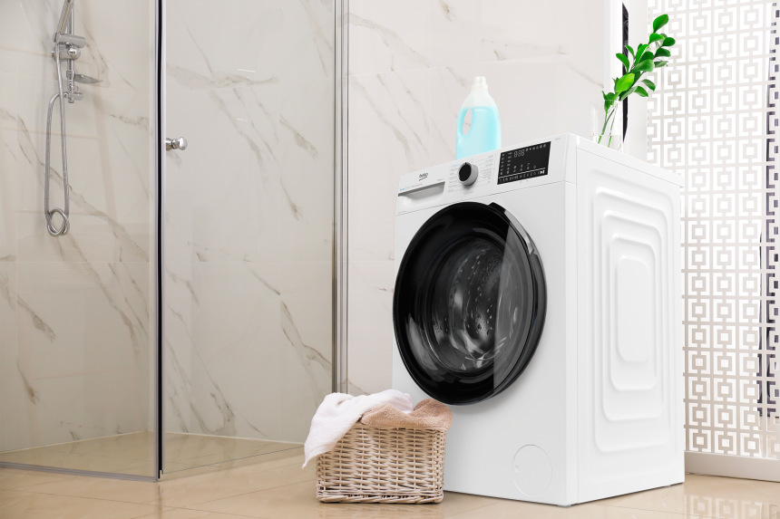 Pračka Beko BM3WFU4821WC, bílá, předem plněná 