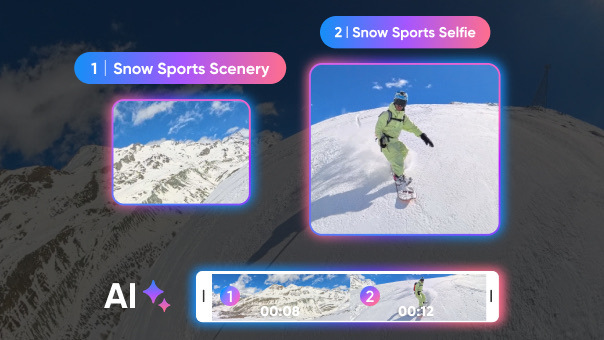 Insta360 X4 Snowboardový balíček, černá