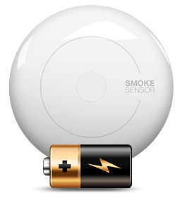 FIBARO Bateriový detektor kouře