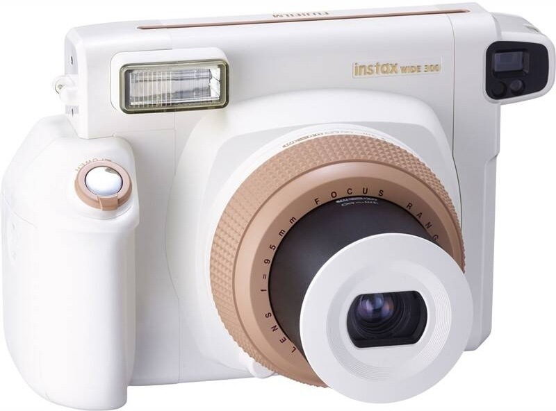 Fujifilm Instax wide 300, bílá/hnědá