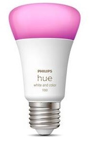 Žárovka LED Philips Hue Bluetooth, 9W, E27, White and Color Ambiance (8719514291171)