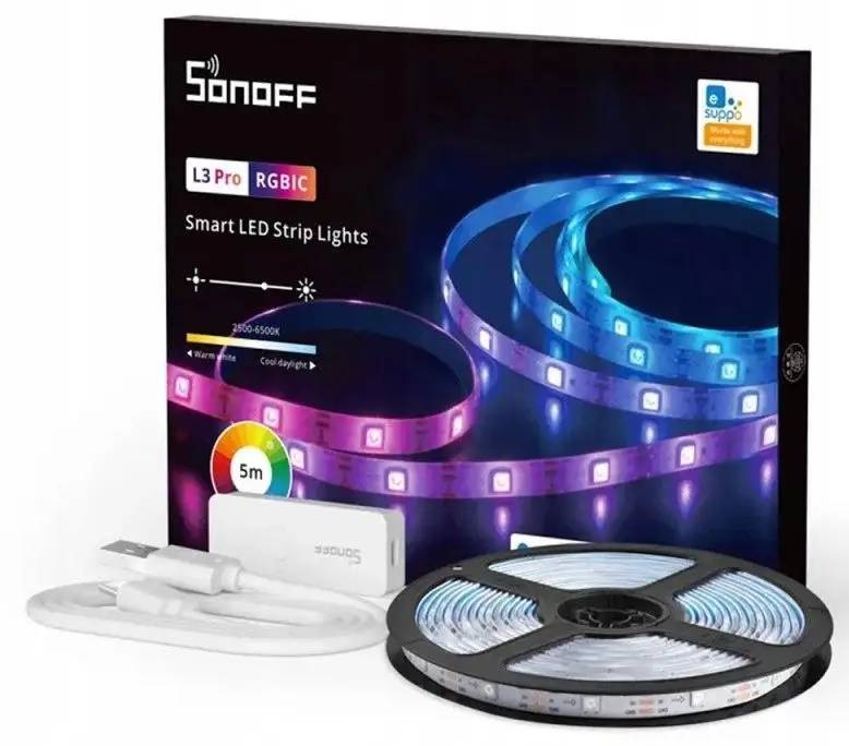 LED pásek Sonoff Smart Wi-Fi L3 Pro RGBIC, 5 m