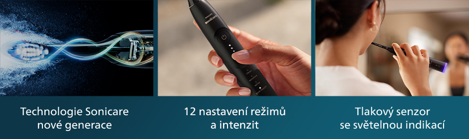 Set zubních kartáčků Philips HX7429/03 Sonicare 7100