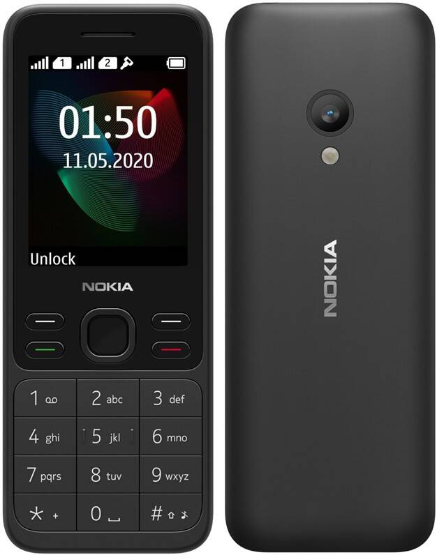 Nokia 150 Dual SIM 2020, černá