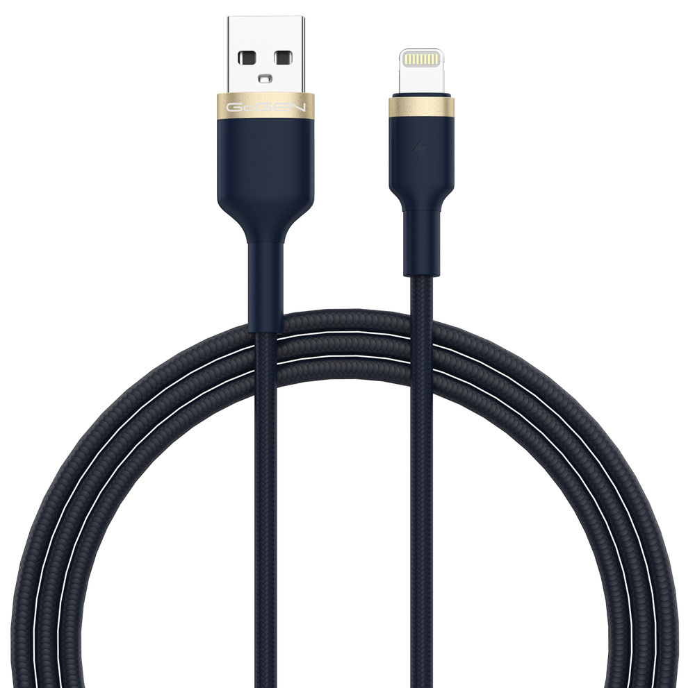 Kabel GoGEN USB-A / Lightning, modrá