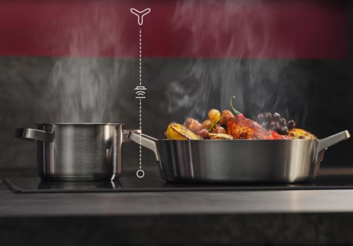 Komínový odsavač par AEG GB67D61HL Hob2Hood 
