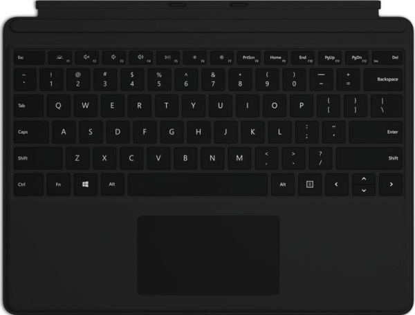 Microsoft Surface Go Type Cover, US layout, červená