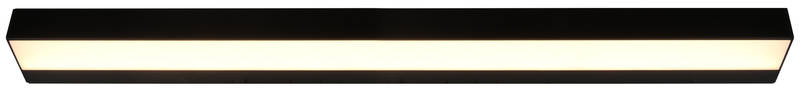 Nástěnné svítidlo TRIO Rocco, 90 cm - černé