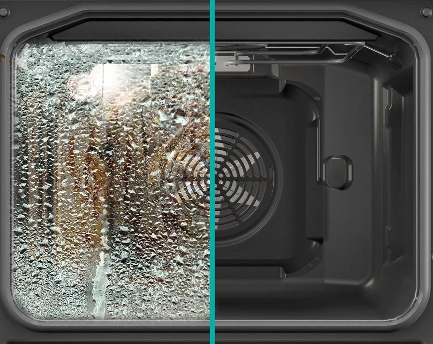 Sporák Gorenje GKS5C75WF, bílá, AquaClean