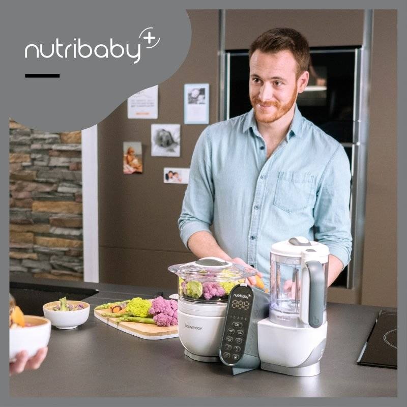 Babymoov Nutribaby+ Loft White + 15 sáčků ISY