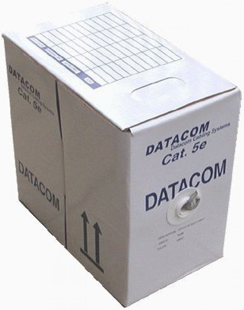 Kabel DATACOM FTP Cat.5e, 305m (1200) šedý
