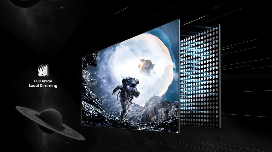 Televize Hisense 100E7NQ PRO, Full Array Local Dimming