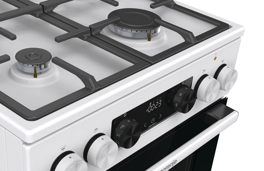 Sporák Gorenje GK5C42WF, bílá, rychlý předehřev