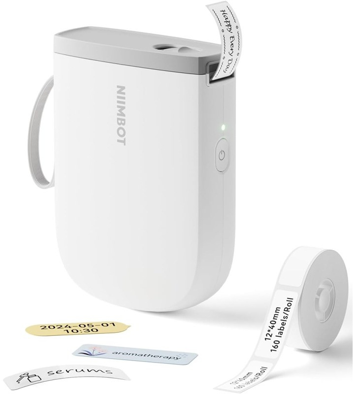 Niimbot D11-H Smart + role štítků, bílá