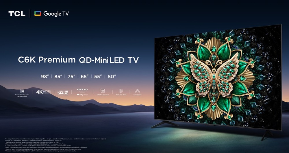 Televize TCL 65C6K