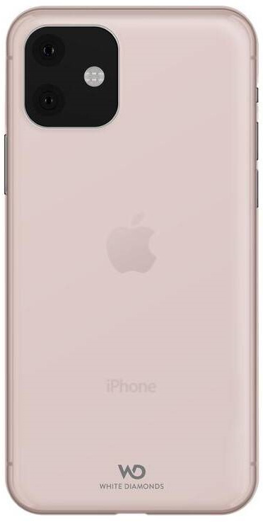 White Diamonds Ultra Thin Iced pro Apple iPhone 11, růžová/zlatá