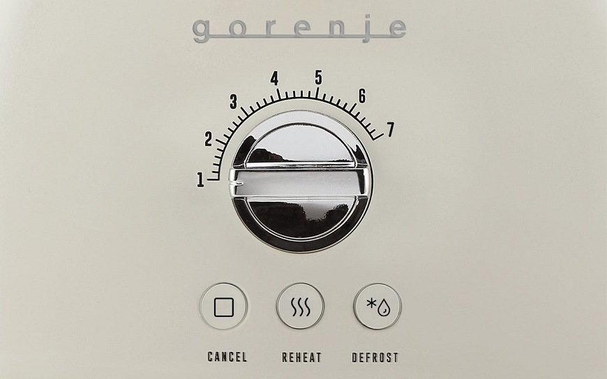 Gorenje T900RLNEW, retro bílá, 7 úrovní opékání