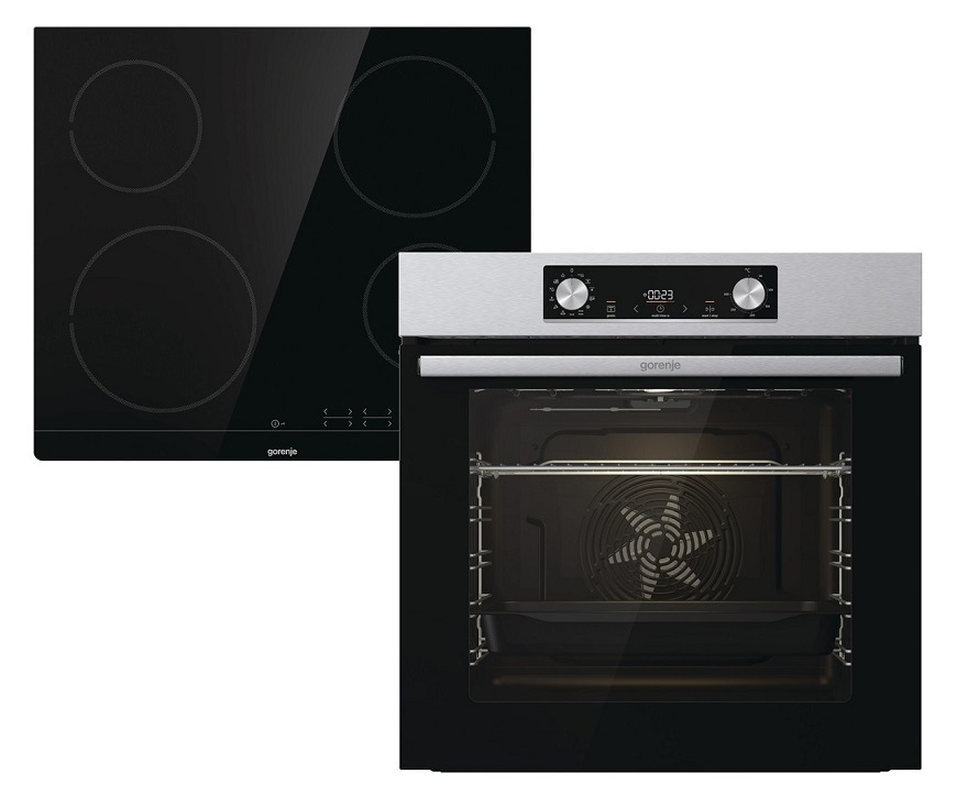 Set vestavný Gorenje trouba BO6737E02X + sklokeramická varná deska ECT41SC