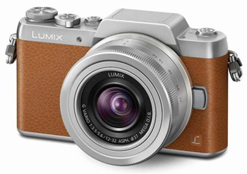 Panasonic DMC-GF7, hnědá