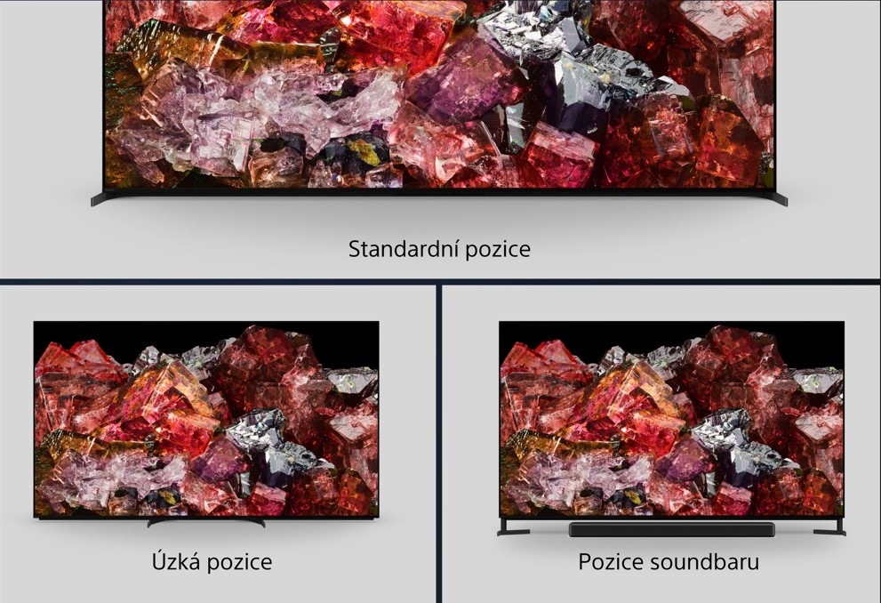 Mini LED televizor Sony Bravia XR-75X95L, nastavitelný stojan